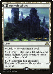 Westvale Abbey // Ormendahl, Profane Prince [Shadows over Innistrad Prerelease Promos] | The Clever Kobold