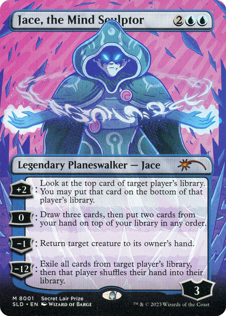 Jace, the Mind Sculptor (Borderless) [Secret Lair Drop Promos] | The Clever Kobold