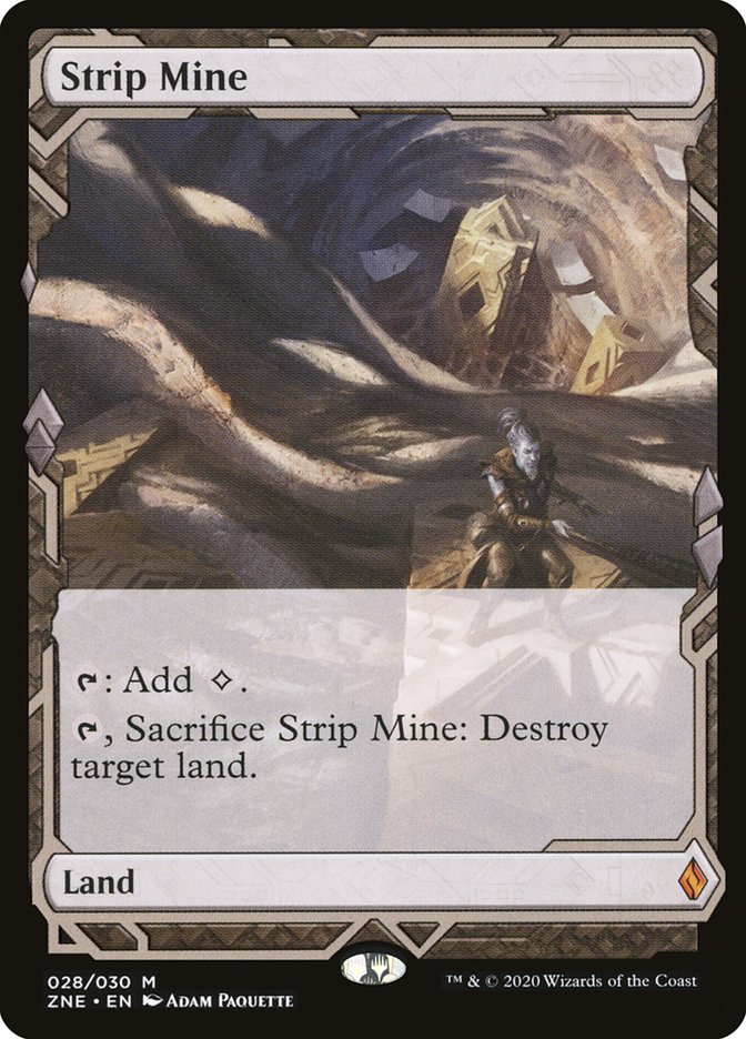 Strip Mine (Expeditions) [Zendikar Rising Expeditions] | The Clever Kobold