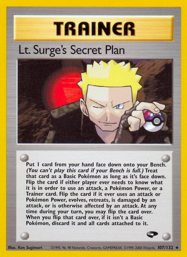 Lt. Surge's Secret Plan [G2 - 107/132]