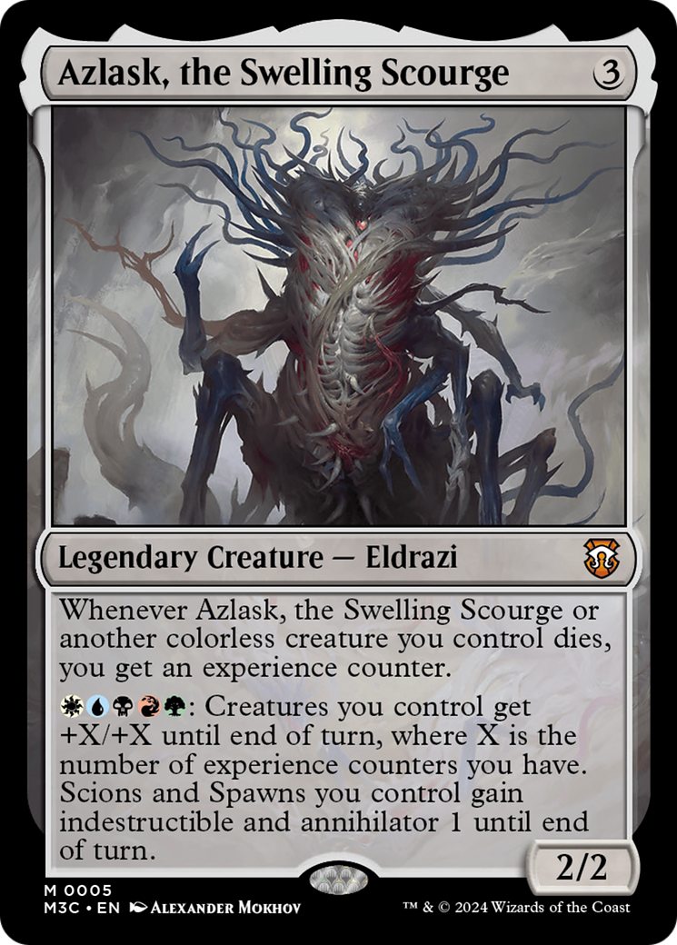 Azlask, the Swelling Scourge [Modern Horizons 3 Commander] | The Clever Kobold