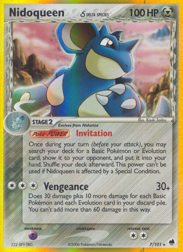 Nidoqueen (Delta Species) [DF - 7/101]