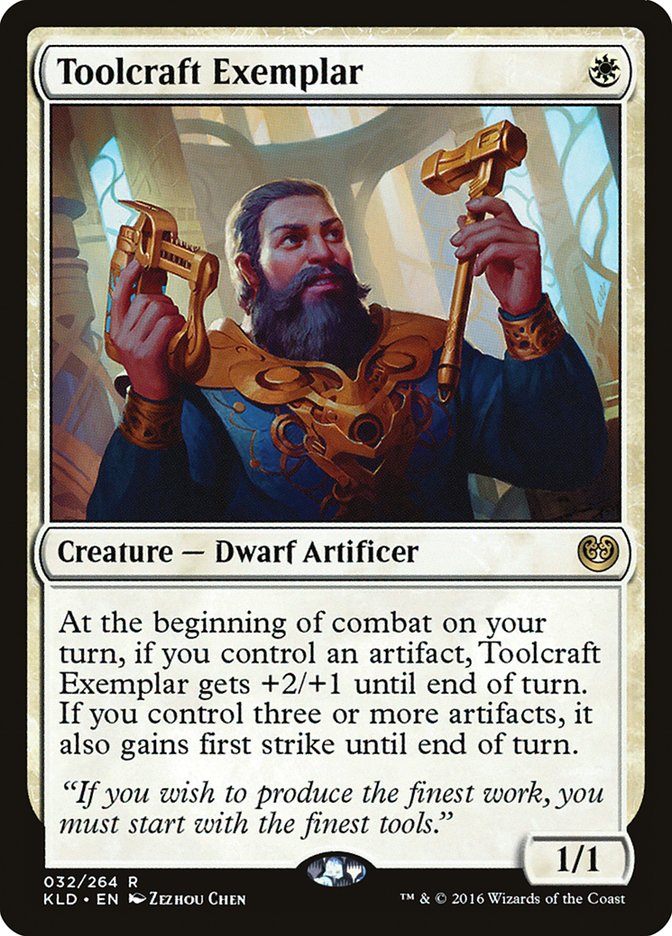 Toolcraft Exemplar [Kaladesh] | The Clever Kobold