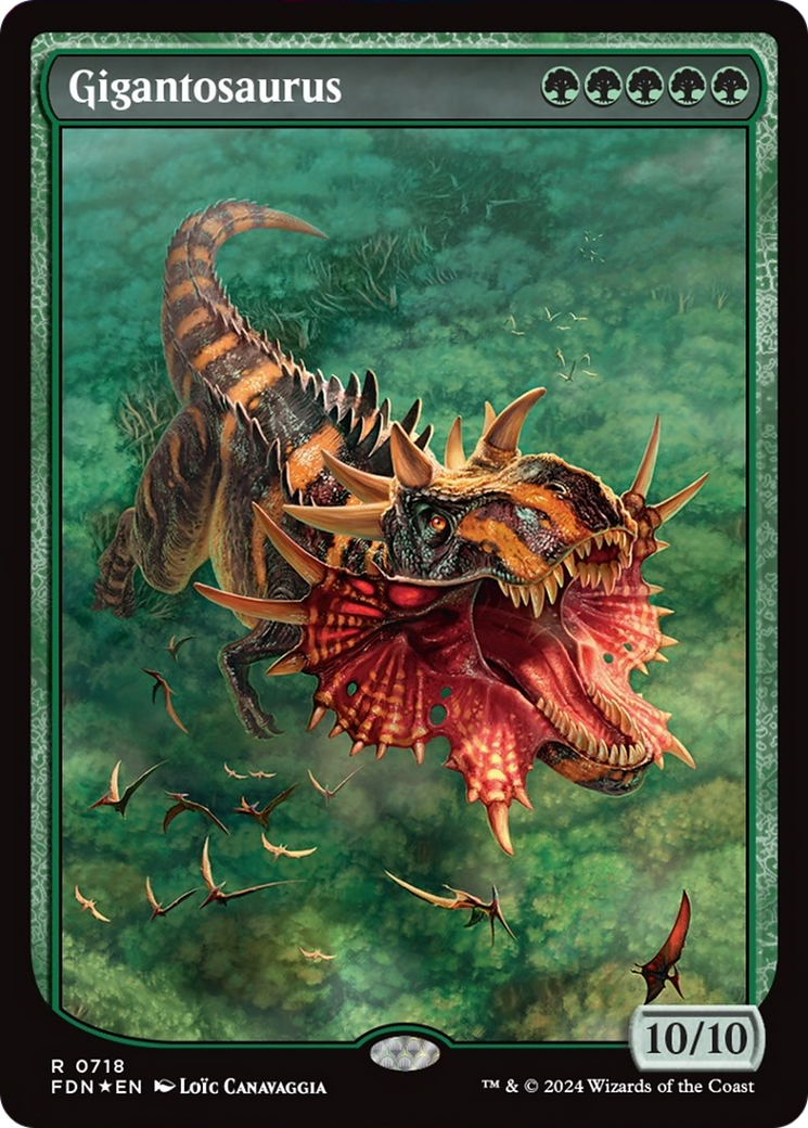 Gigantosaurus (Full Art) [Foundations] | The Clever Kobold