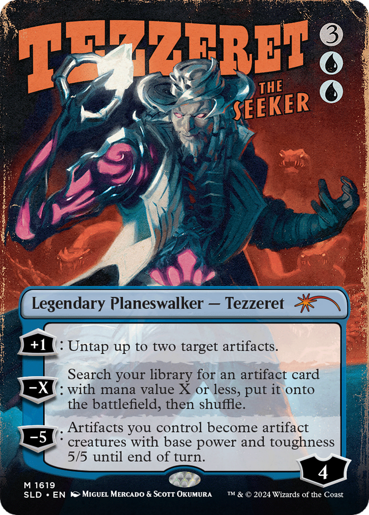 Tezzeret the Seeker (1619) [Secret Lair Drop Series] | The Clever Kobold