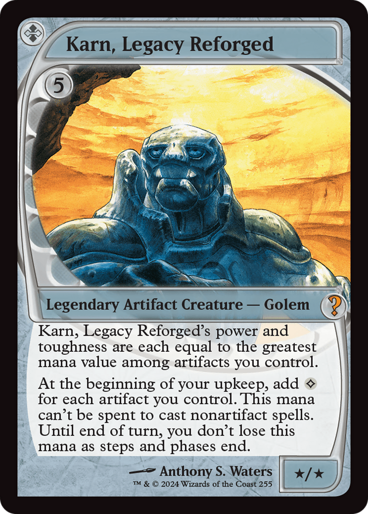 Karn, Legacy Reforged (Future Sight) [Mystery Booster 2] | The Clever Kobold