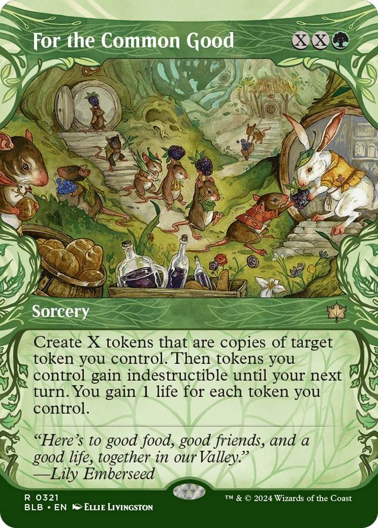 For the Common Good (Showcase) [Bloomburrow] | The Clever Kobold