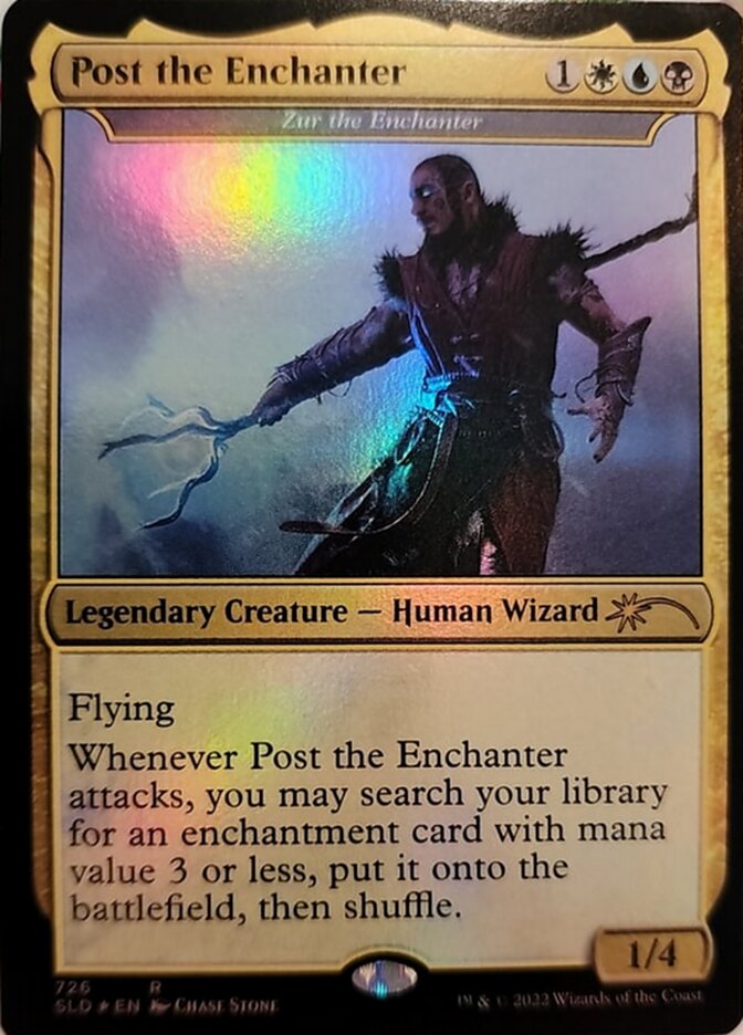 Zur the Enchanter - Post the Enchanter [Secret Lair Drop Promos] | The Clever Kobold