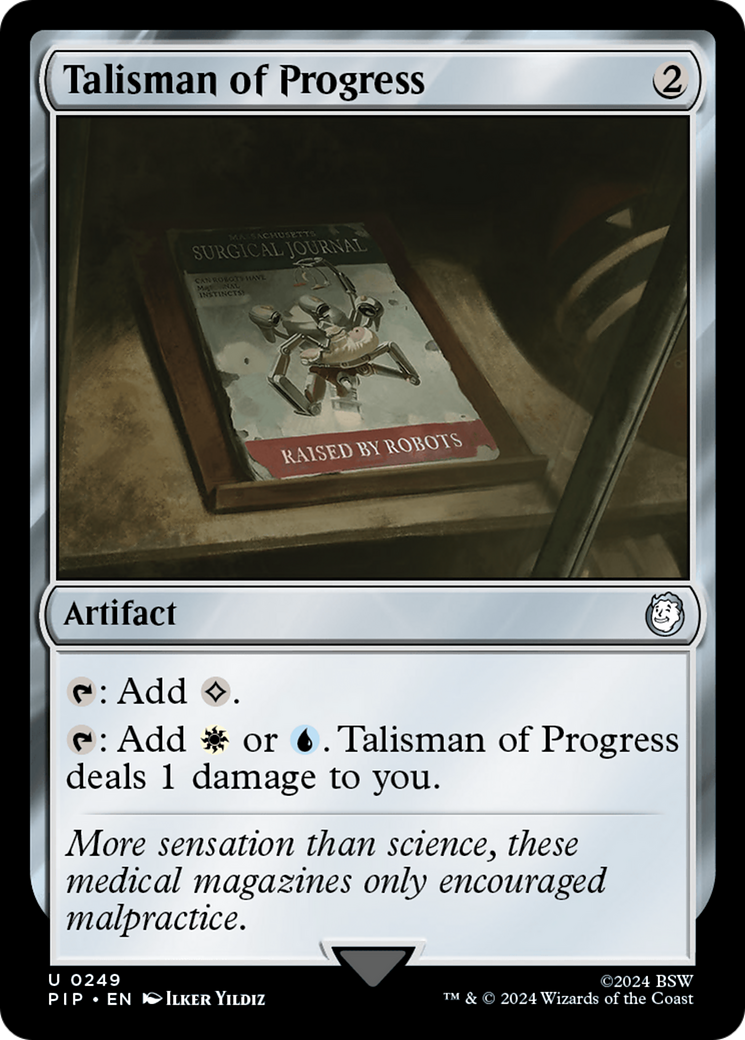 Talisman of Progress [Fallout] | The Clever Kobold