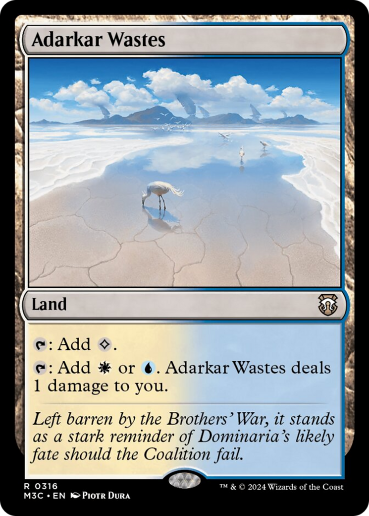 Adarkar Wastes [Modern Horizons 3 Commander] | The Clever Kobold