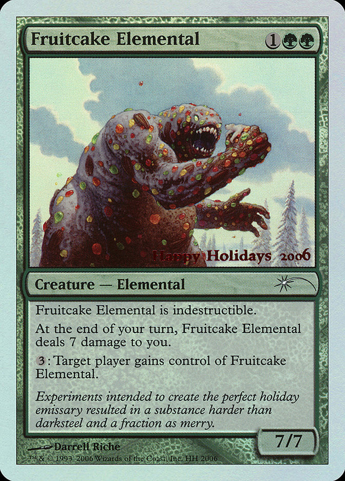 Fruitcake Elemental [Happy Holidays] | The Clever Kobold