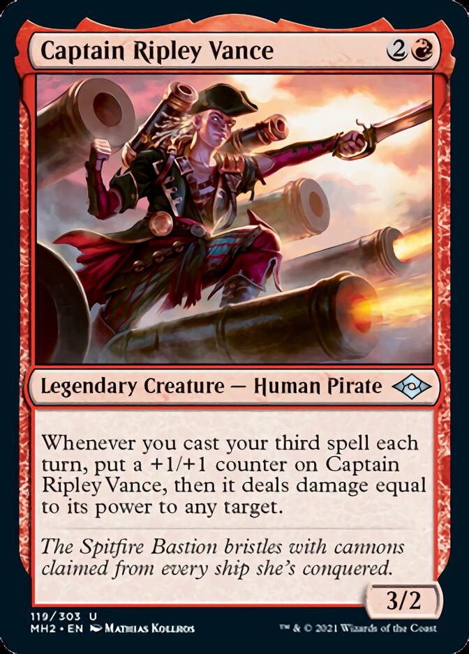 Captain Ripley Vance [Modern Horizons 2] | The Clever Kobold