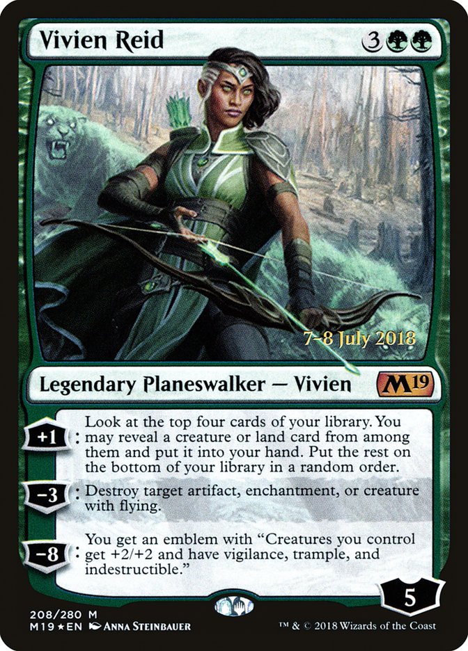 Vivien Reid [Core Set 2019 Prerelease Promos] | The Clever Kobold