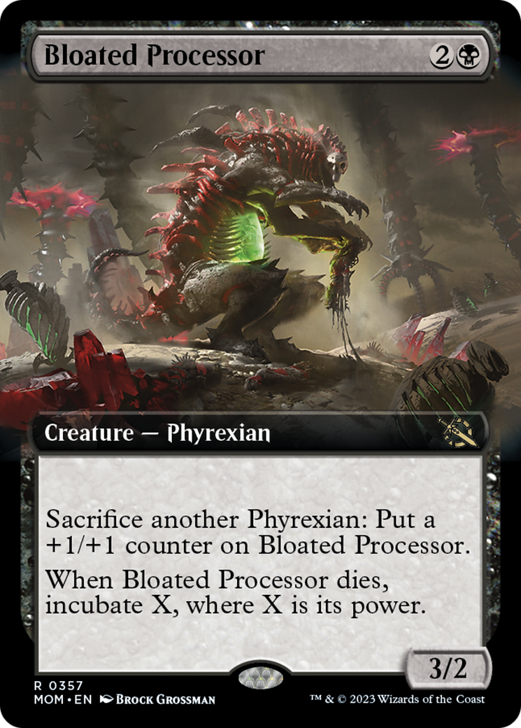 Bloated Processor (Extended Art) [March of the Machine] | The Clever Kobold