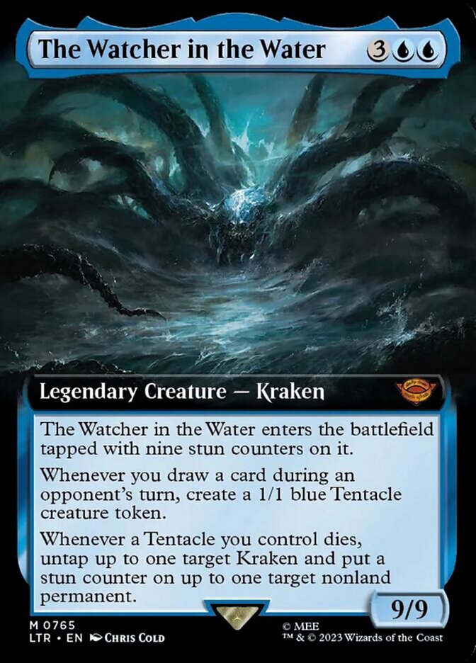 The Watcher in the Water (Extended Art) (Surge Foil) [The Lord of the Rings: Tales of Middle-Earth] | The Clever Kobold