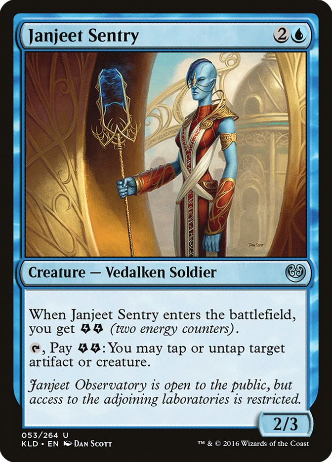 Janjeet Sentry [Kaladesh] | The Clever Kobold