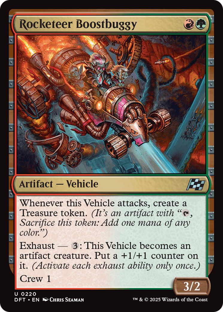 Rocketeer Boostbuggy [Aetherdrift] | The Clever Kobold