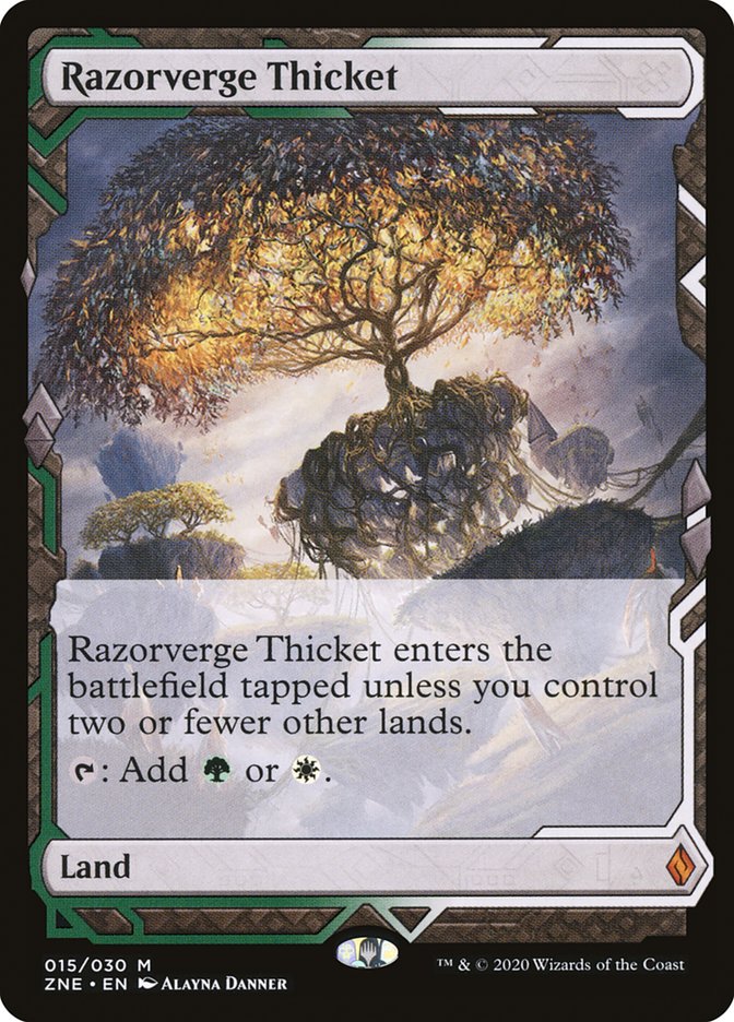 Razorverge Thicket (Expeditions) [Zendikar Rising Expeditions] | The Clever Kobold