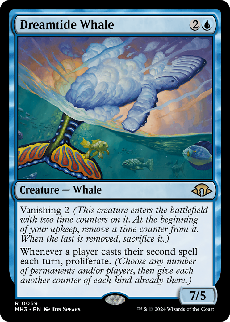 Dreamtide Whale [Modern Horizons 3] | The Clever Kobold