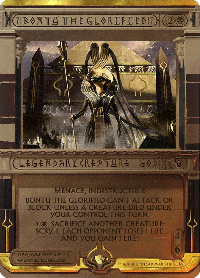 Bontu the Glorified (Invocation) [Amonkhet Invocations] | The Clever Kobold