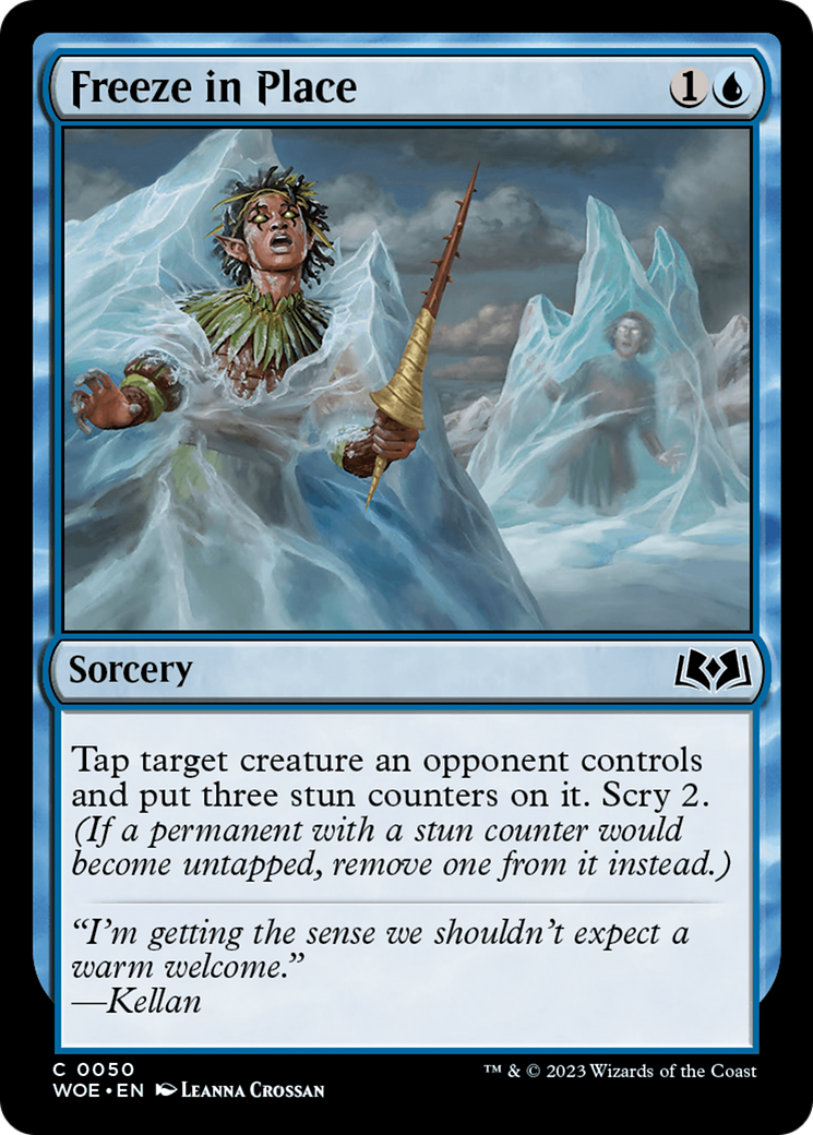 Freeze in Place [Wilds of Eldraine] | The Clever Kobold