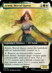 Arwen, Mortal Queen (Extended Art) (Surge Foil) [The Lord of the Rings: Tales of Middle-Earth] | The Clever Kobold