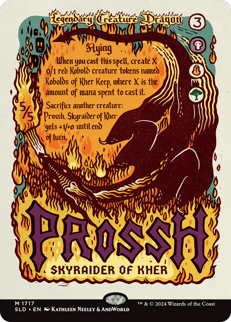 Prossh, Skyraider of Kher [Secret Lair Drop Series] | The Clever Kobold