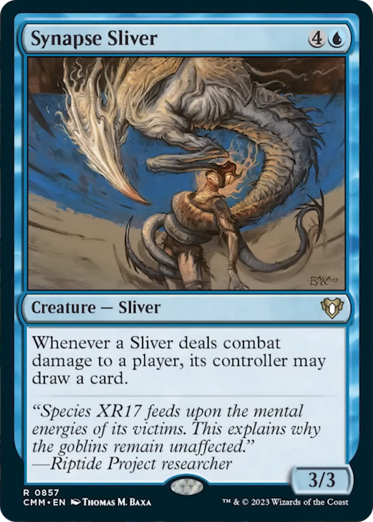 Synapse Sliver [Commander Masters] | The Clever Kobold