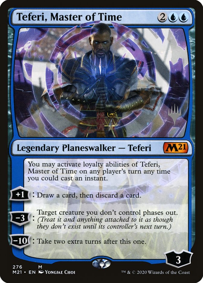 Teferi, Master of Time (Promo Pack) (276) [Core Set 2021 Promos] | The Clever Kobold