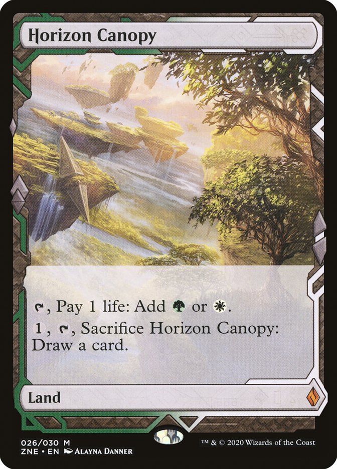 Horizon Canopy (Expeditions) [Zendikar Rising Expeditions] | The Clever Kobold