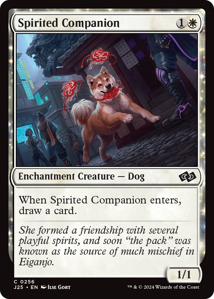 Spirited Companion [Foundations Jumpstart] | The Clever Kobold