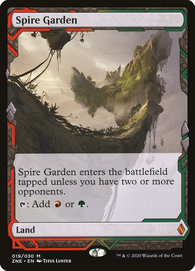 Spire Garden (Expeditions) [Zendikar Rising Expeditions] | The Clever Kobold