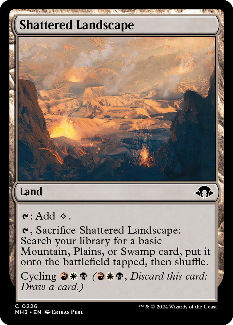 Shattered Landscape [Modern Horizons 3] | The Clever Kobold