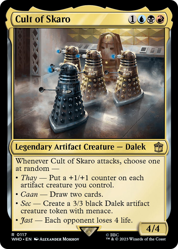 Cult of Skaro [Doctor Who] | The Clever Kobold