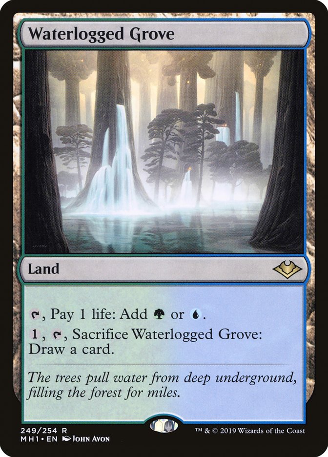 Waterlogged Grove [Modern Horizons] | The Clever Kobold