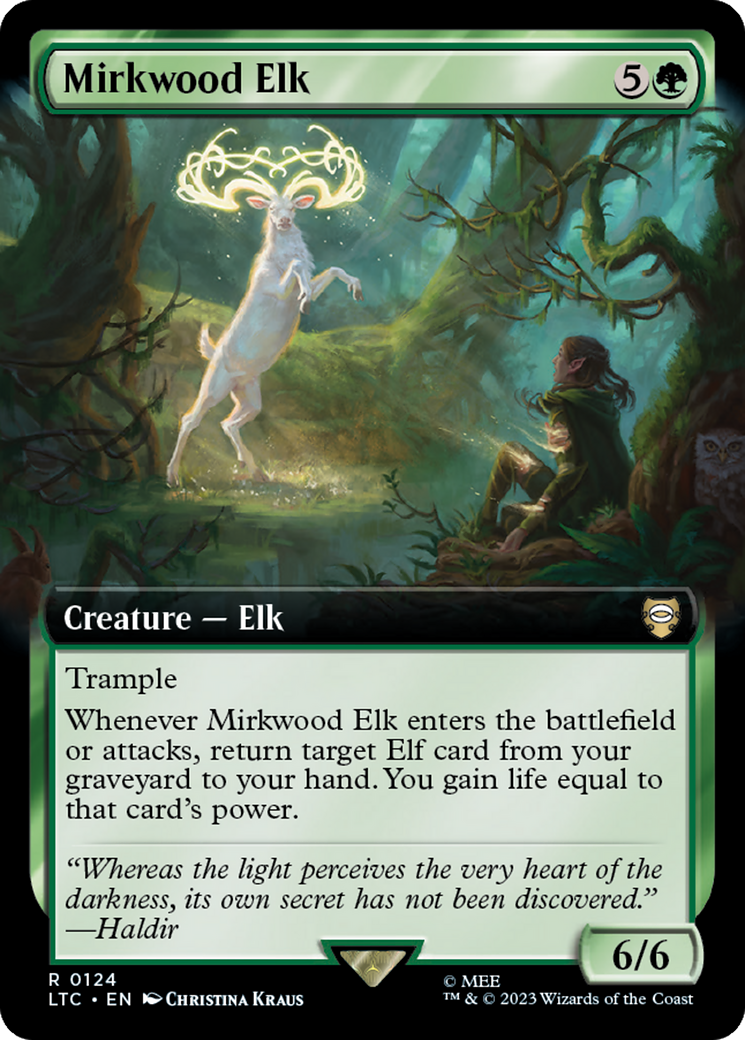 Mirkwood Elk (Extended Art) [The Lord of the Rings: Tales of Middle-Earth Commander] | The Clever Kobold