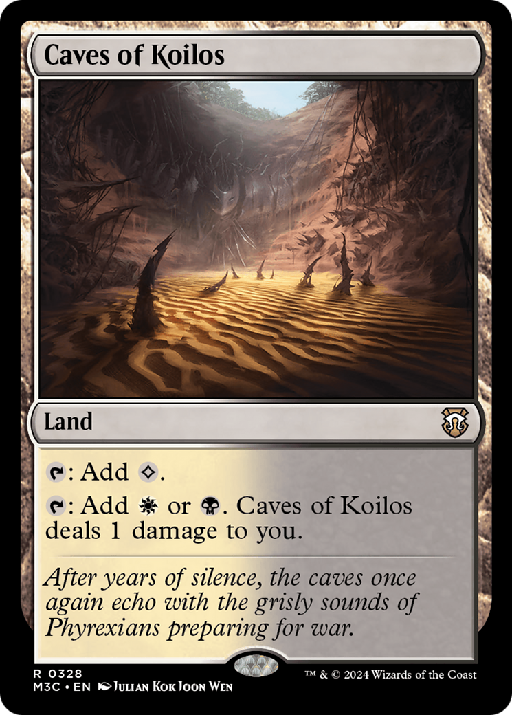 Caves of Koilos (Ripple Foil) [Modern Horizons 3 Commander] | The Clever Kobold