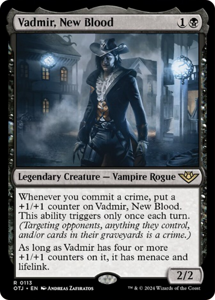 Vadmir, New Blood [Outlaws of Thunder Junction] | The Clever Kobold