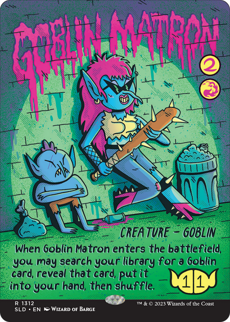 Goblin Matron (Rainbow Foil) [Secret Lair Drop Series] | The Clever Kobold