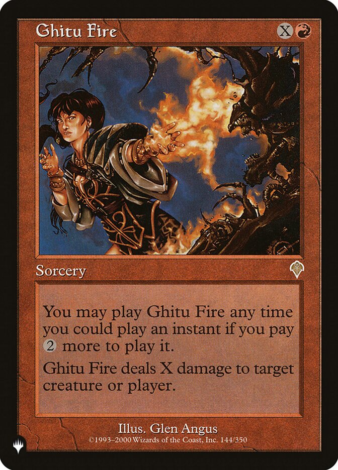 Ghitu Fire [The List] | The Clever Kobold