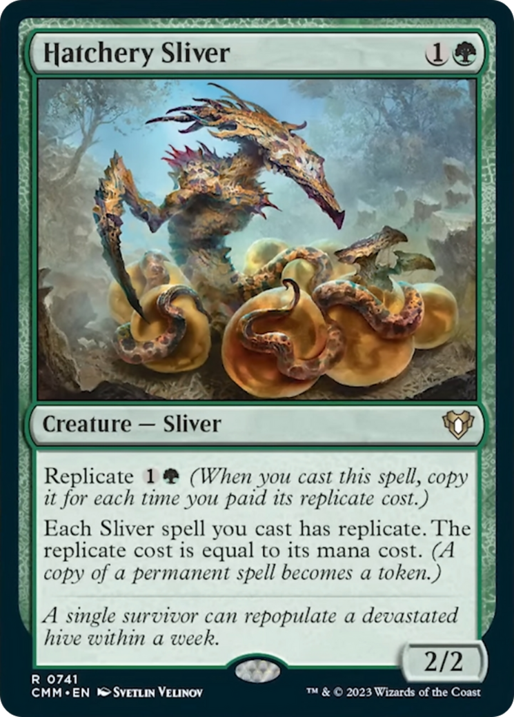 Hatchery Sliver [Commander Masters] | The Clever Kobold