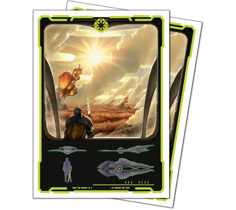 Ultra Pro Magic: the Gathering - Edge of Eternities APEX Sleeves: Adagia, Windswept Bastion