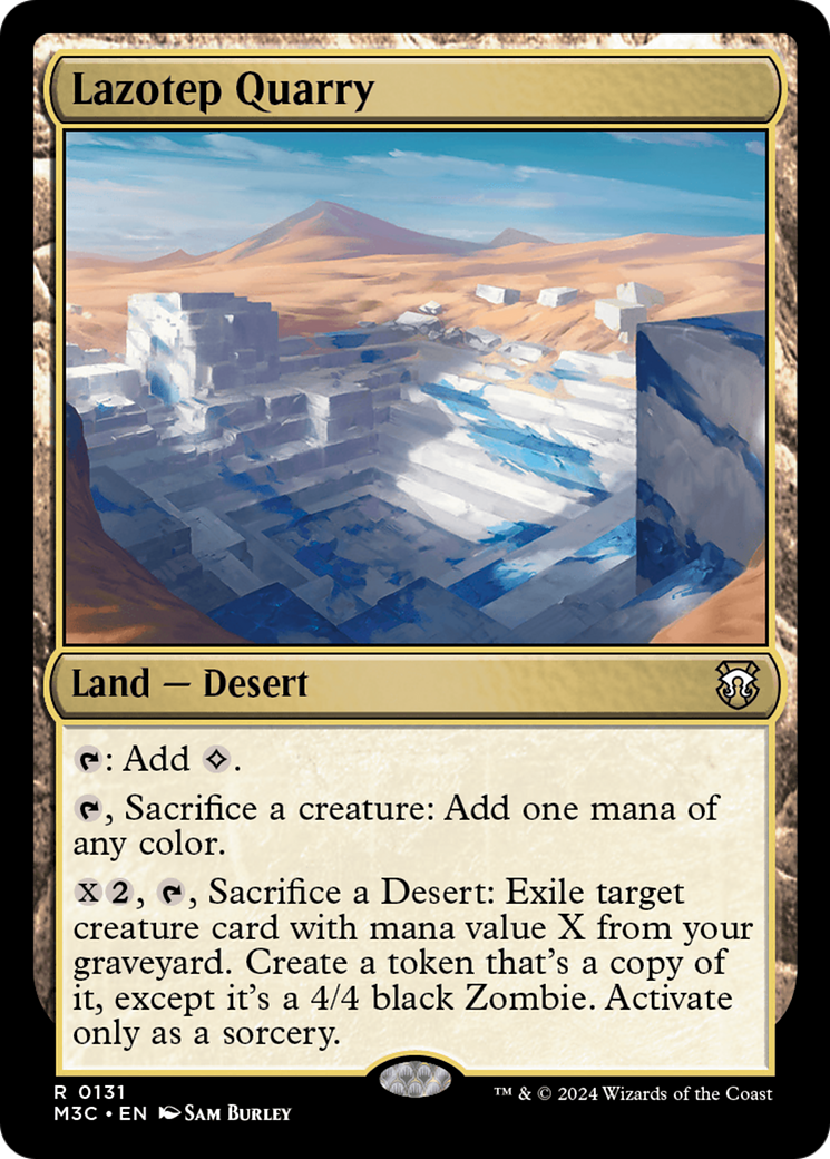 Lazotep Quarry (Extended Art) [Modern Horizons 3 Commander] | The Clever Kobold