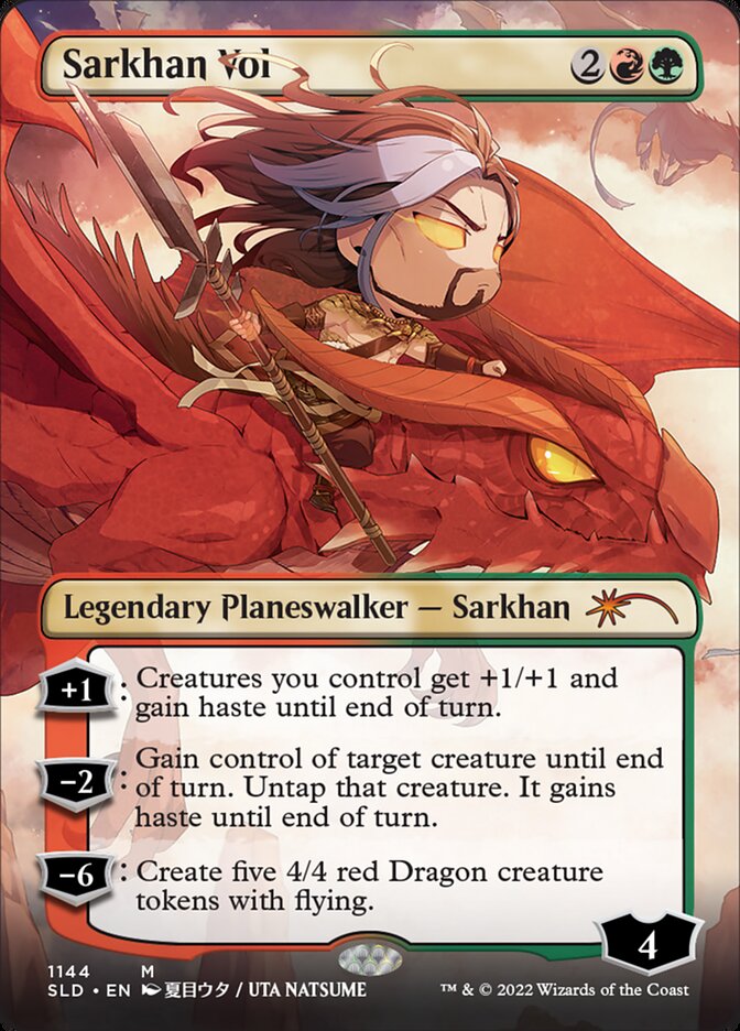 Sarkhan Vol (Borderless) [Secret Lair Drop Series] | The Clever Kobold