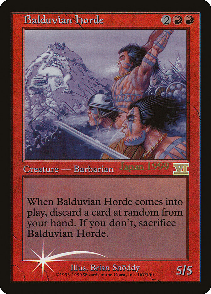 Balduvian Horde (Worlds) [World Championship Promos] | The Clever Kobold