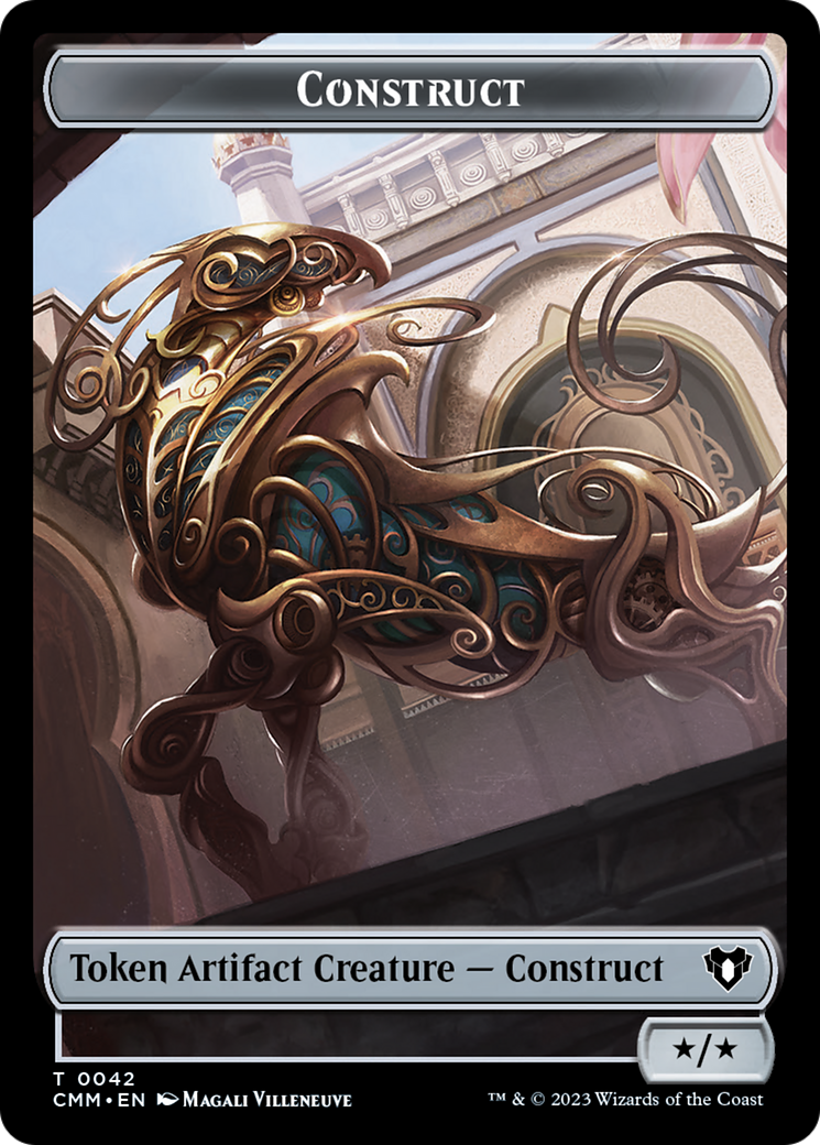 Construct Token (42) [Commander Masters Tokens] | The Clever Kobold