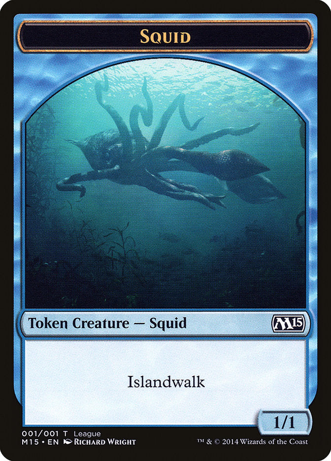 Squid Token [League Tokens 2014] | The Clever Kobold