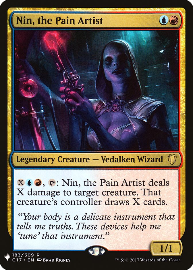 Nin, the Pain Artist [The List] | The Clever Kobold