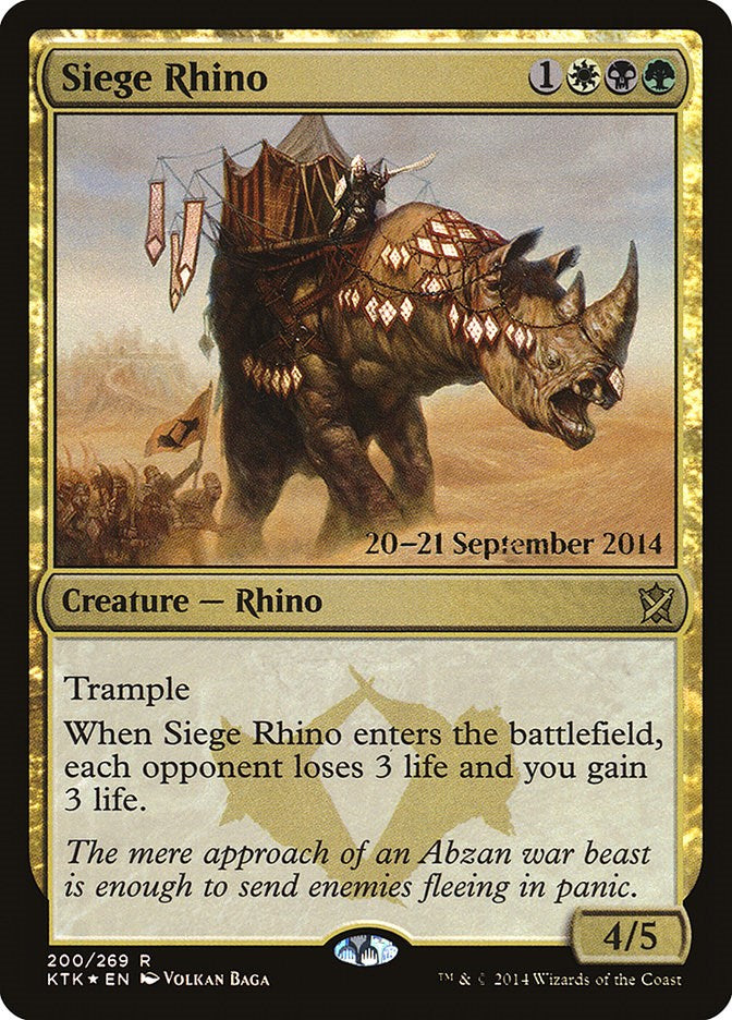 Siege Rhino [PRE - 200]