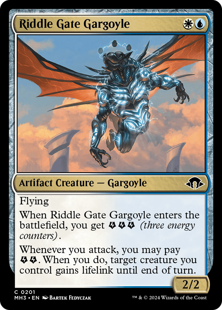 Riddle Gate Gargoyle [Modern Horizons 3] | The Clever Kobold